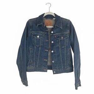 Levi's Women's Dark Blue Denim Jacket